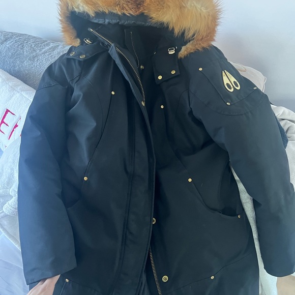 Moose knuckles jacket gold and black - Picture 7 of 10